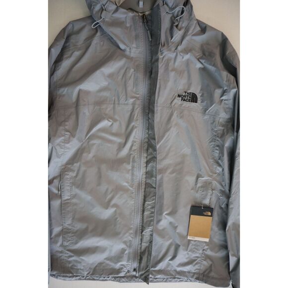 The North Face NF0A2VD3S6M Men's Sz XL Gray Venture 2 Hooded Jacket - Picture 9 of 16